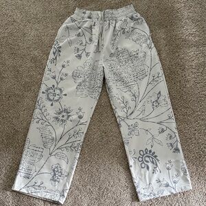 Lumberlegs Floral Print Drawstring Lounge Pants